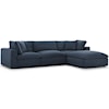 Modway Commix 4 Piece Sectional Sofa Set