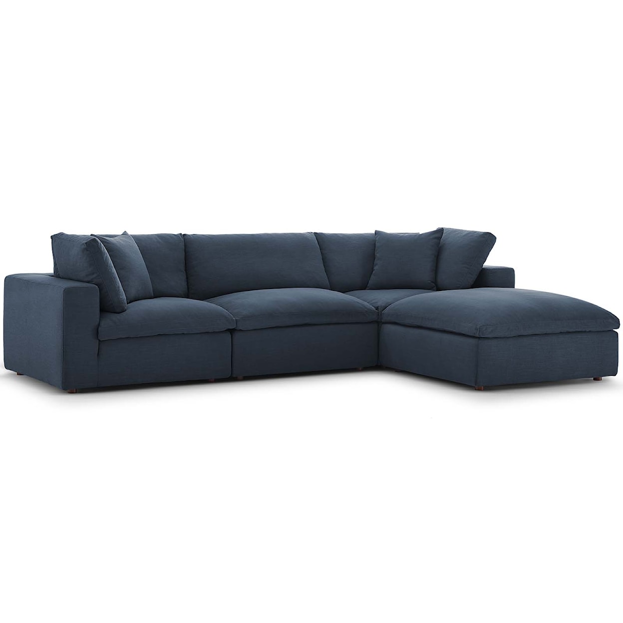 Modway Commix 4 Piece Sectional Sofa Set