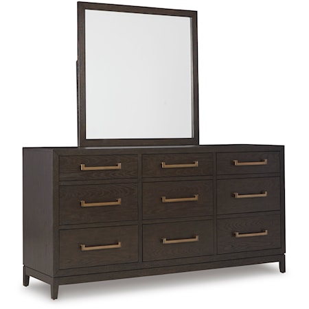 Dresser and Mirror