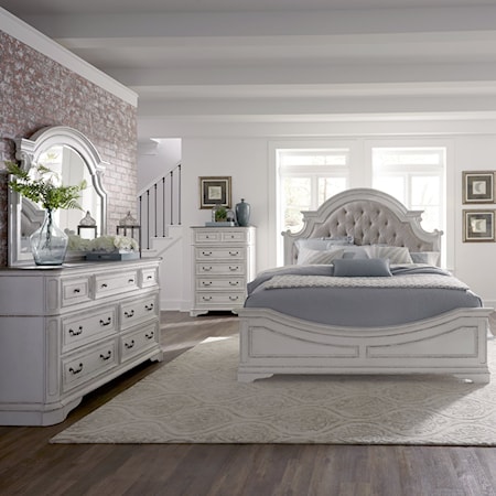 4-Piece Upholstered King Bedroom Group