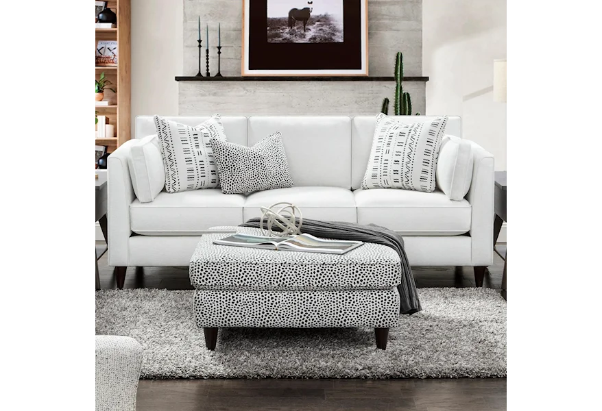 17-00KP WINSTON SALT Sofa by Fusion Furniture at Steger's Furniture & Mattress