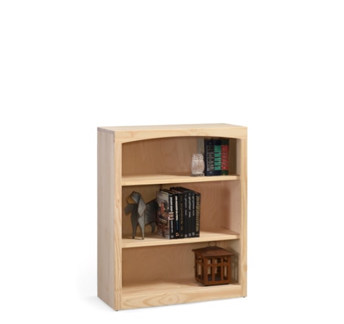 36" Tall Pine Bookcase