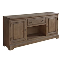 Transitional 68" TV Console