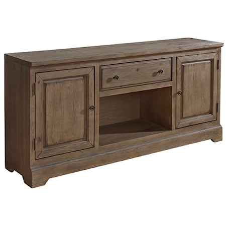 Transitional 68" TV Console