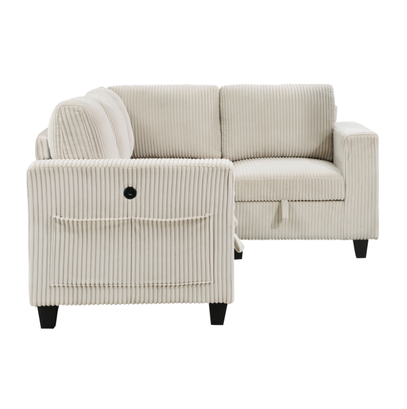 Homelegance Walterboro 4-Piece Sectional Sofa