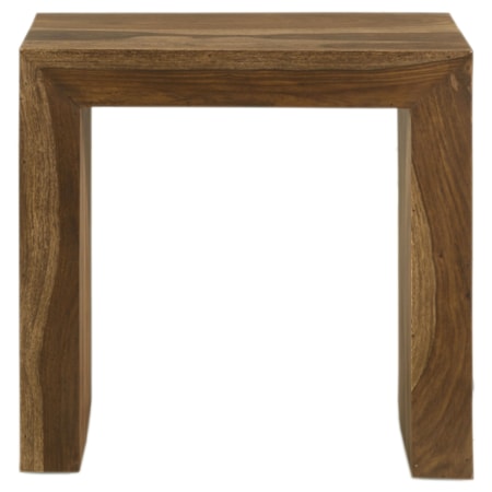 Solid Wood End Table Auburn