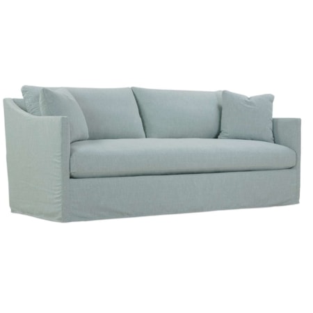 Serena Slipcover Bench Cushion 92" Sofa