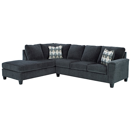 2-Piece Sectional w/ Chaise and Sleeper