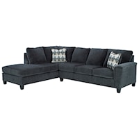 2-Piece Sectional w/ Left Chaise and Sleeper