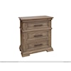 International Furniture Direct Royal 3-Drawer Nightstand