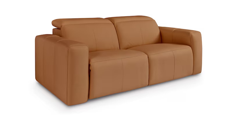Bassett Club Level - Airy Airy Leather Power Reclining Loveseat