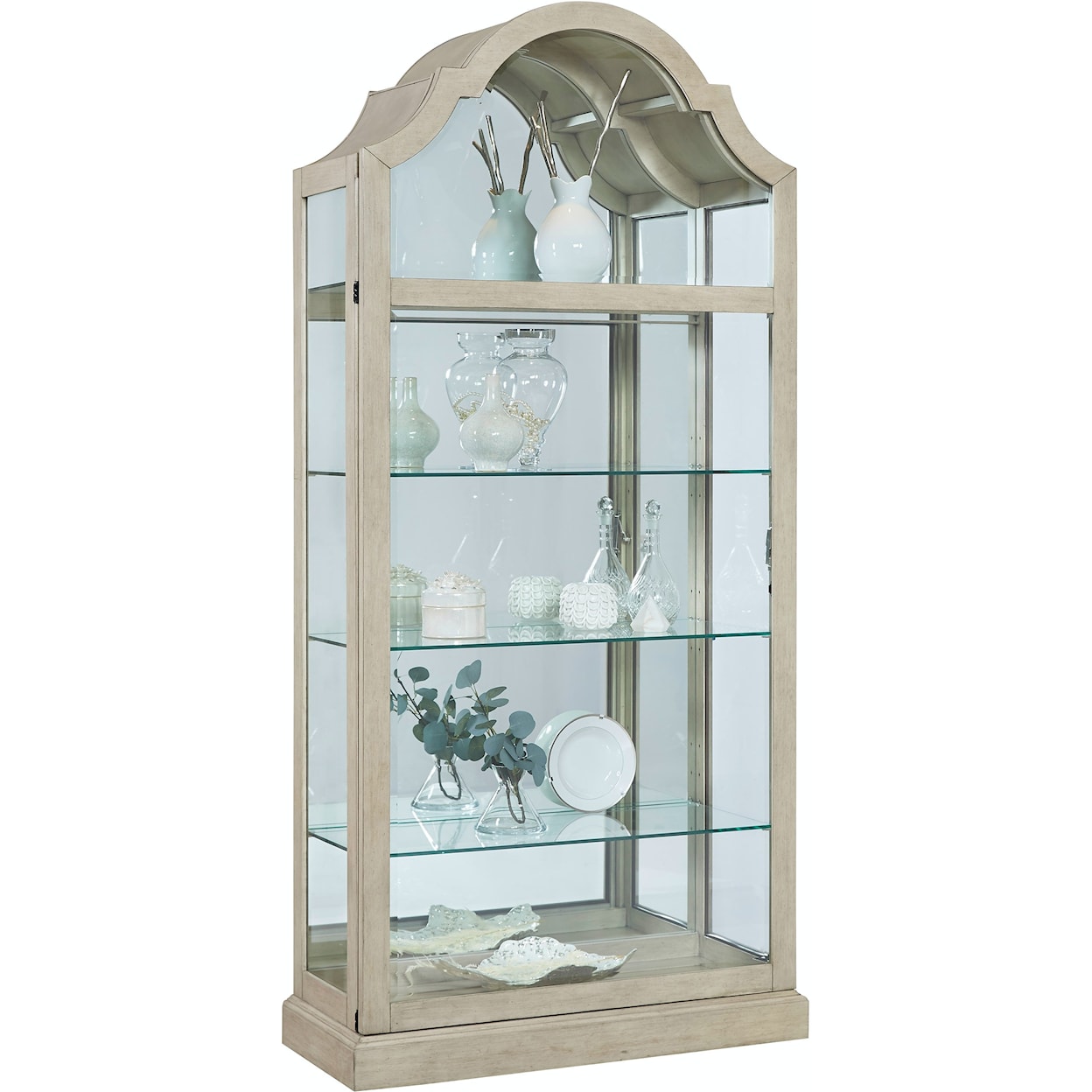 Pulaski Furniture Accents Collection Sliding Door Curio