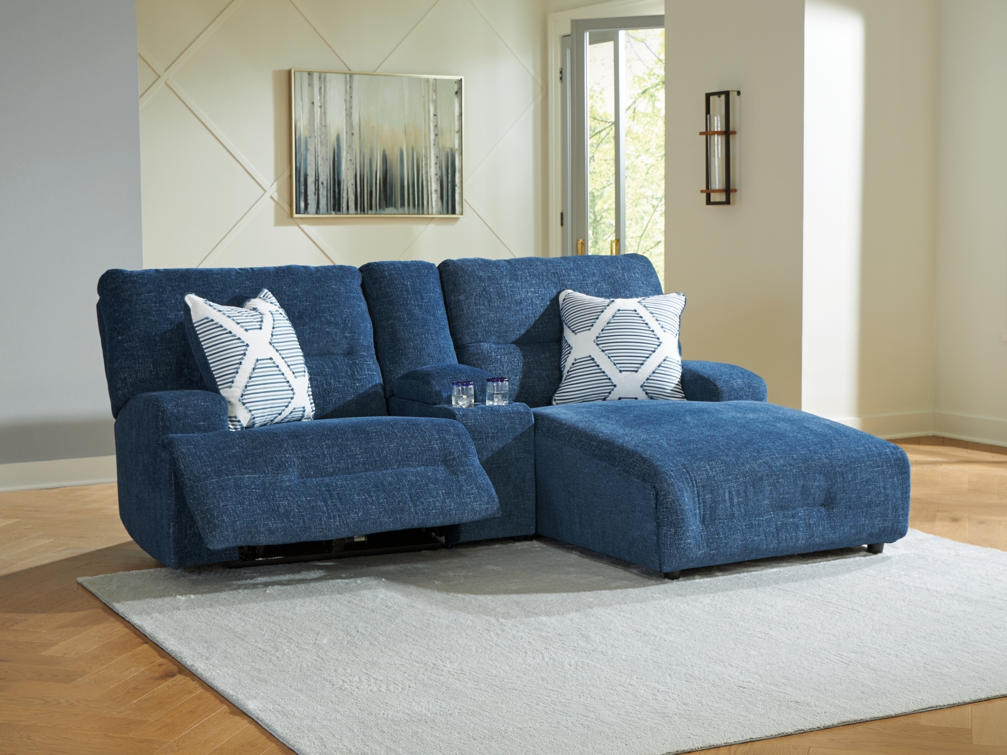 Reclining Sectional With Chaise