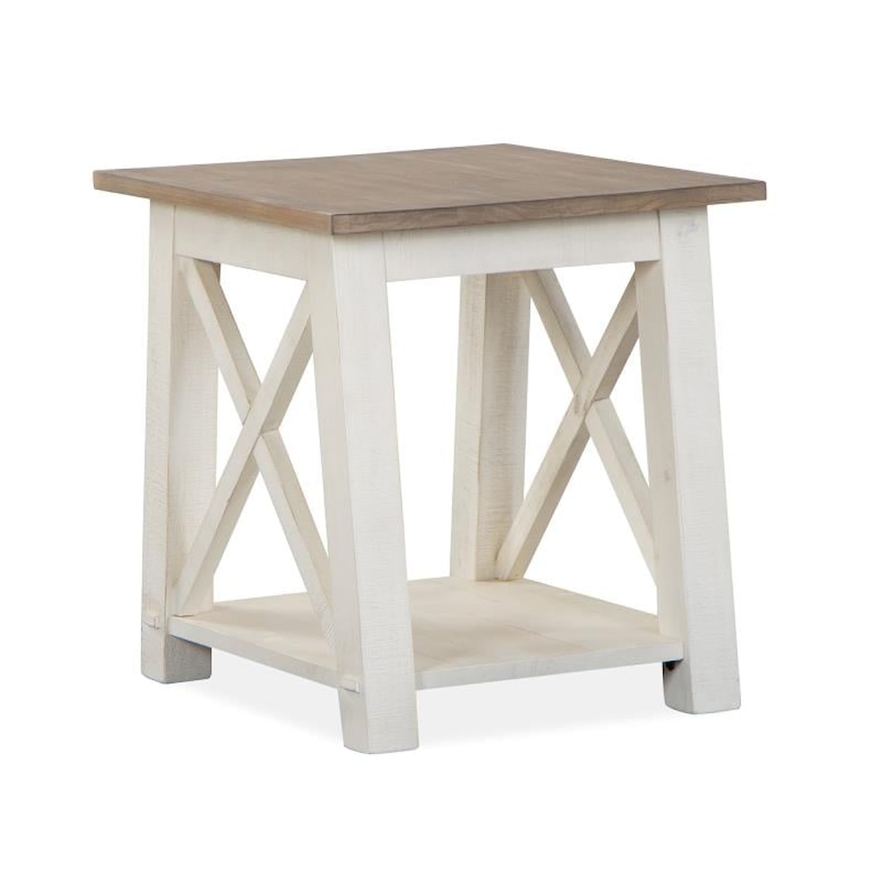 Magnussen Home Sedley Occasional Tables Rectangular End Table