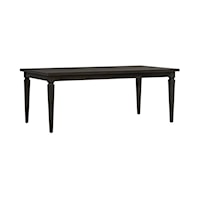 Transitional Rectangular Dining Table with 20" Leaf