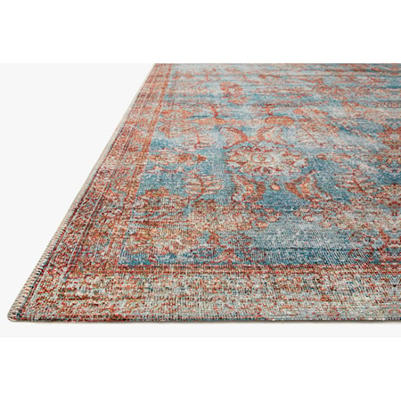 18&quot; x 18&quot;  Ocean / Spice Rug