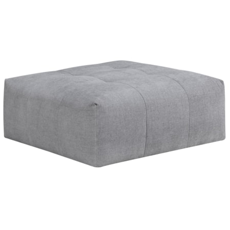 46" Sq. Accent Ottoman w/Caster Base