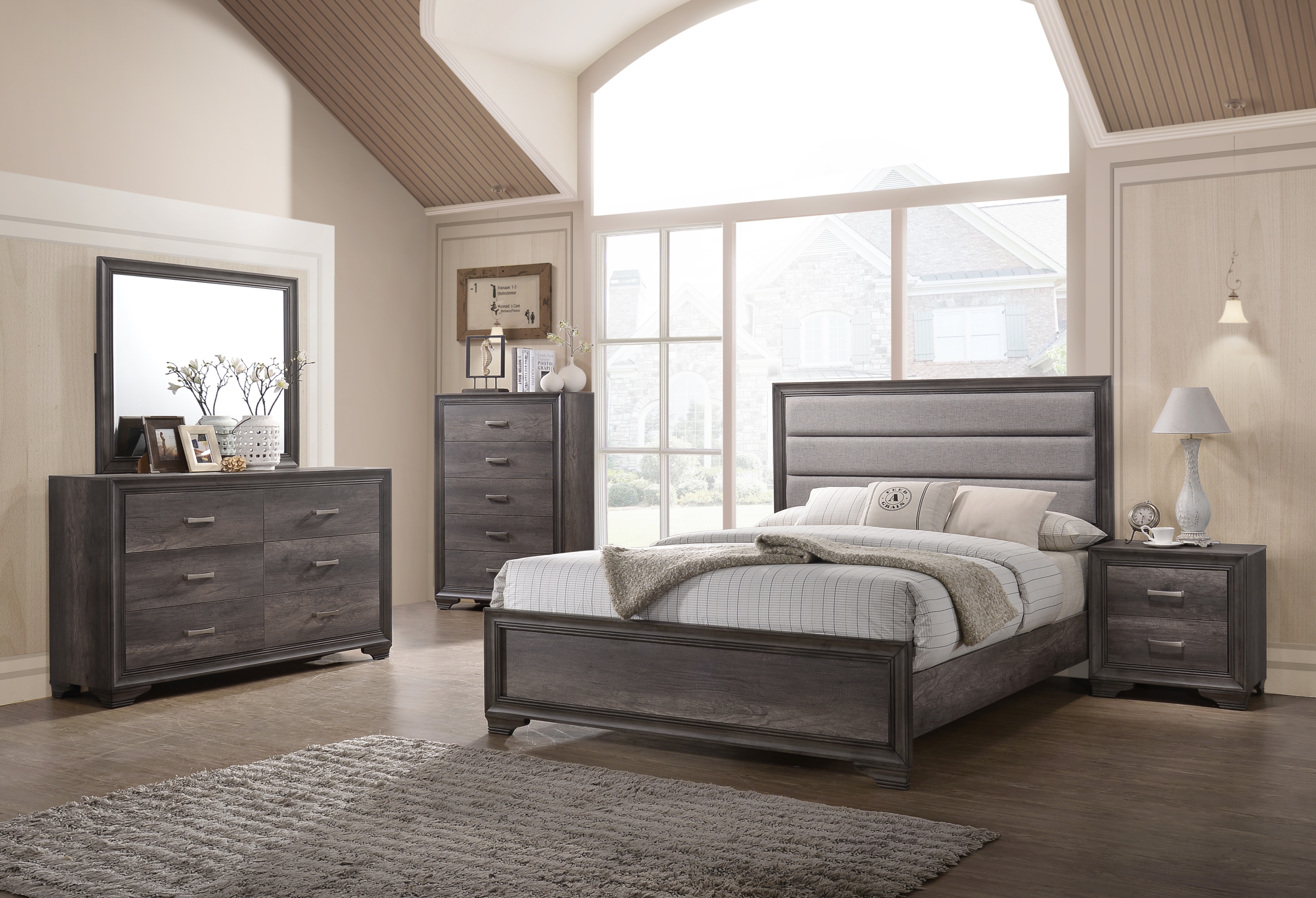 Holland House 1619 Queen Panel Bed