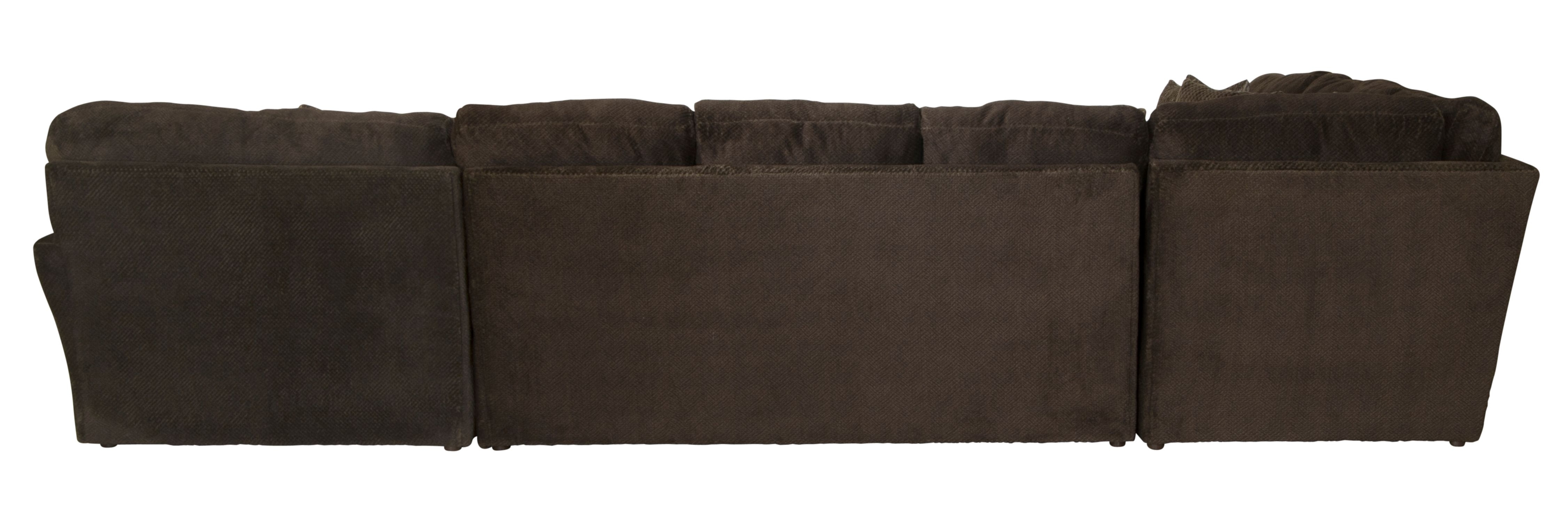Jackson Furniture Mammoth 5-Piece Sectional Sofa with Cocktail Ottoman