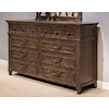 Liberty Furniture 297-BR King Bed, Dresser and Mirror