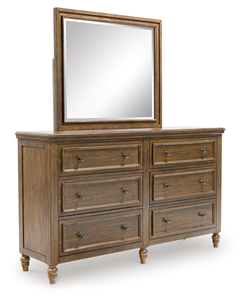 Dresser And Mirror
