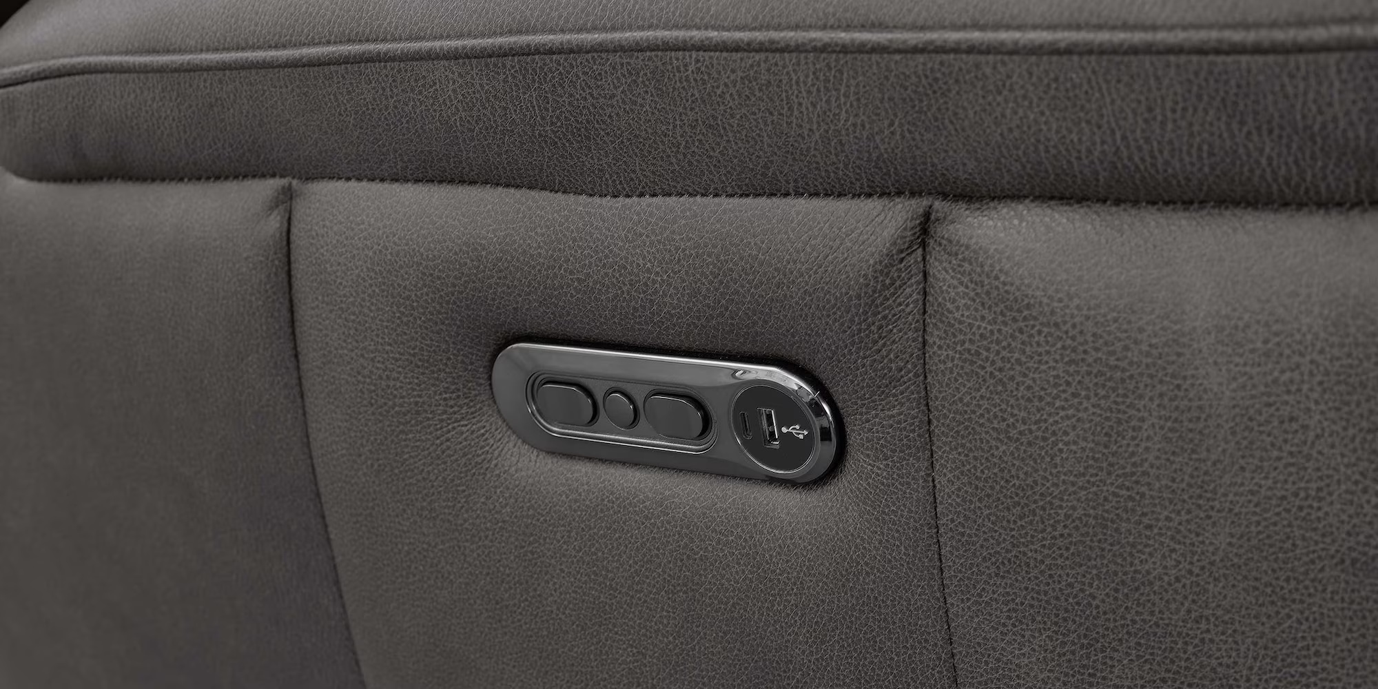 Bassett Club Level - Benson Benson Leather Power Reclining Sofa