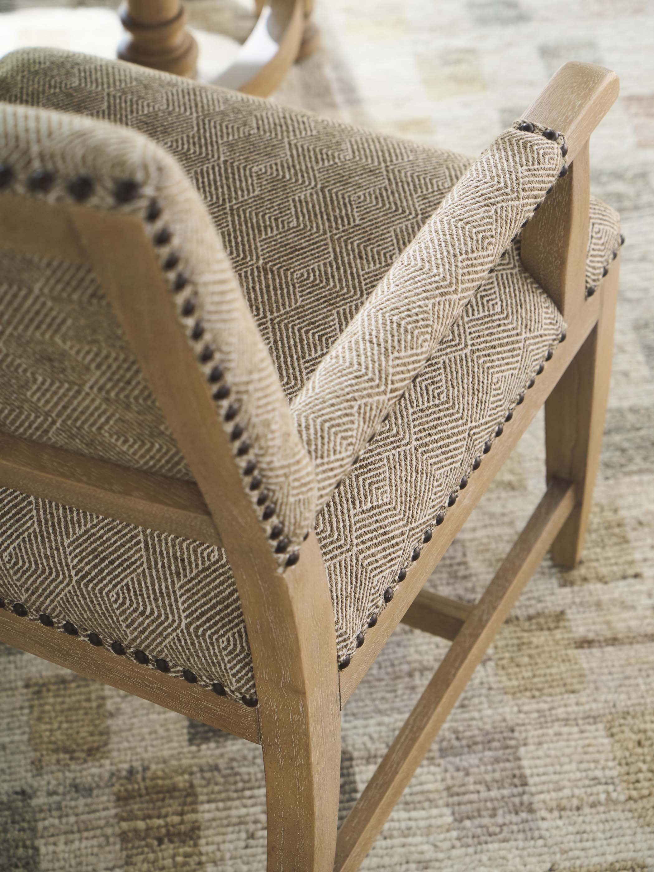 Barclay Butera Montecito Colburn Custom Upholstered Arm Chair