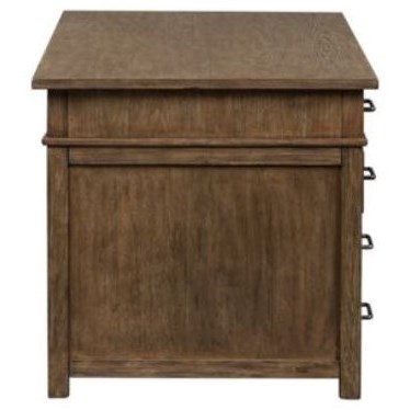 Liberty Furniture Sonoma Road 473HODSK Rustic Double Pedestal Desk