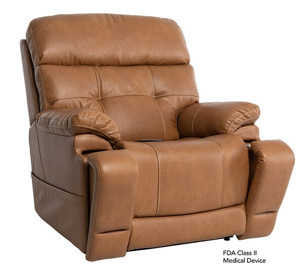 Casual Lift Recliner with Power Headrest and Power Lumbar