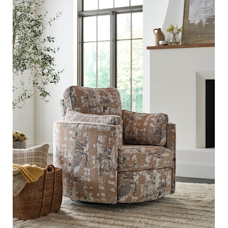 Swivel Barrel Recliner