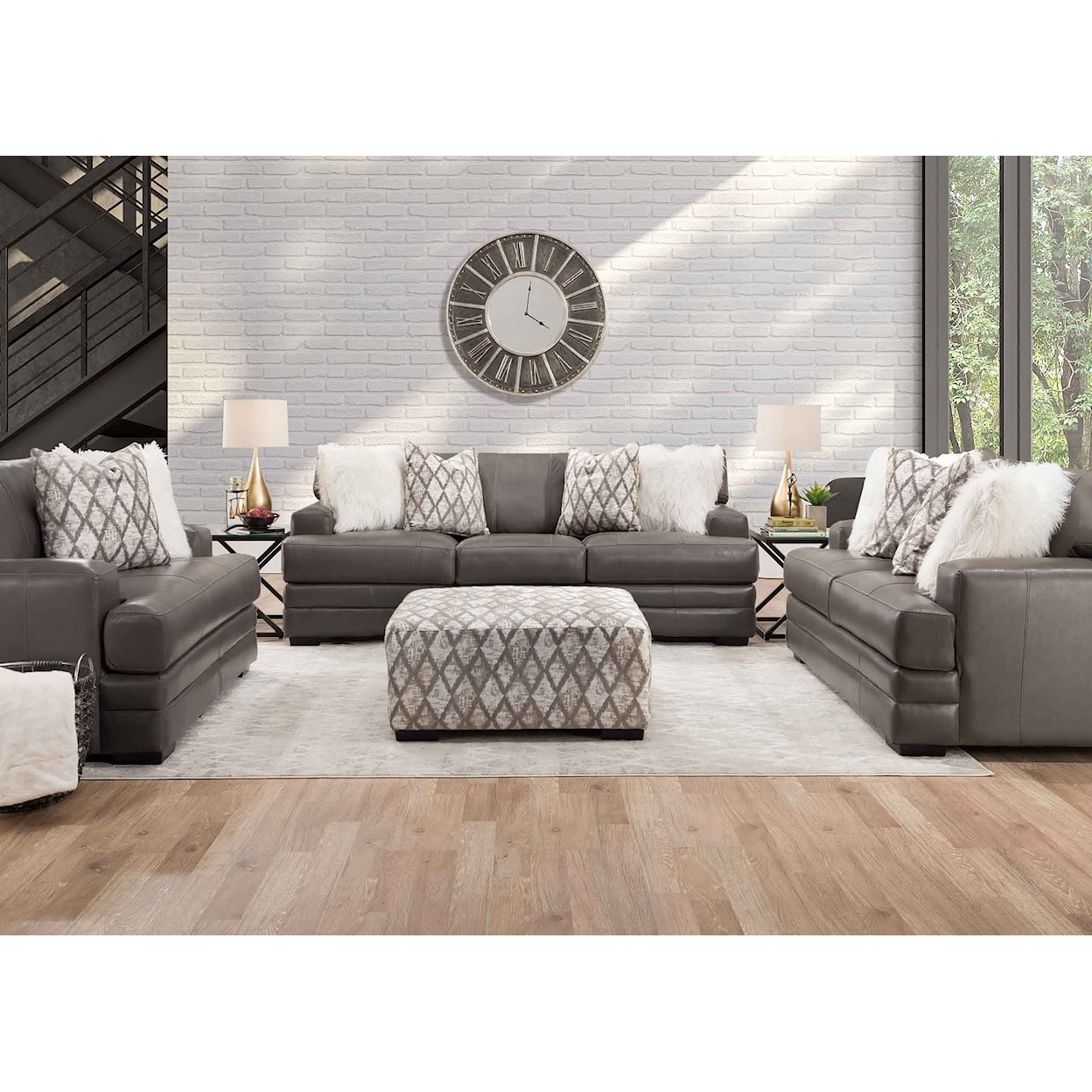 Franklin 973 Lizette 4-Piece Living Room Set