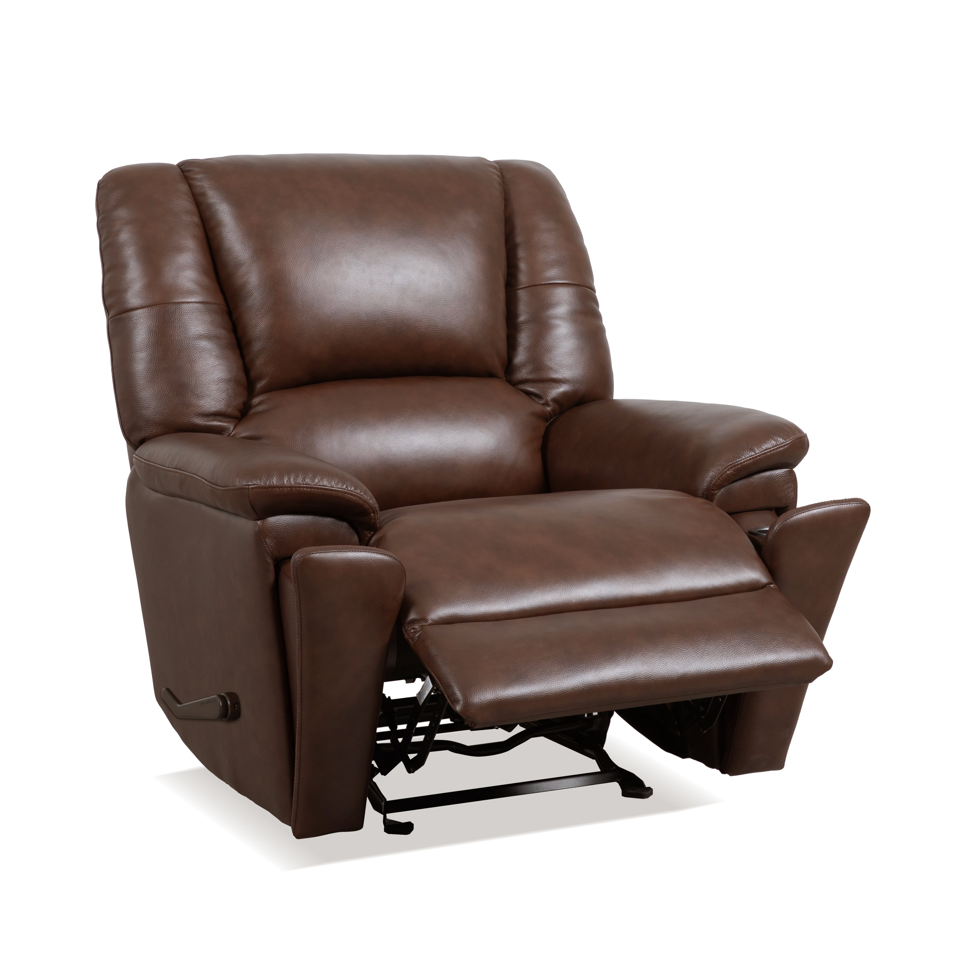 Plush Gliding Recliner