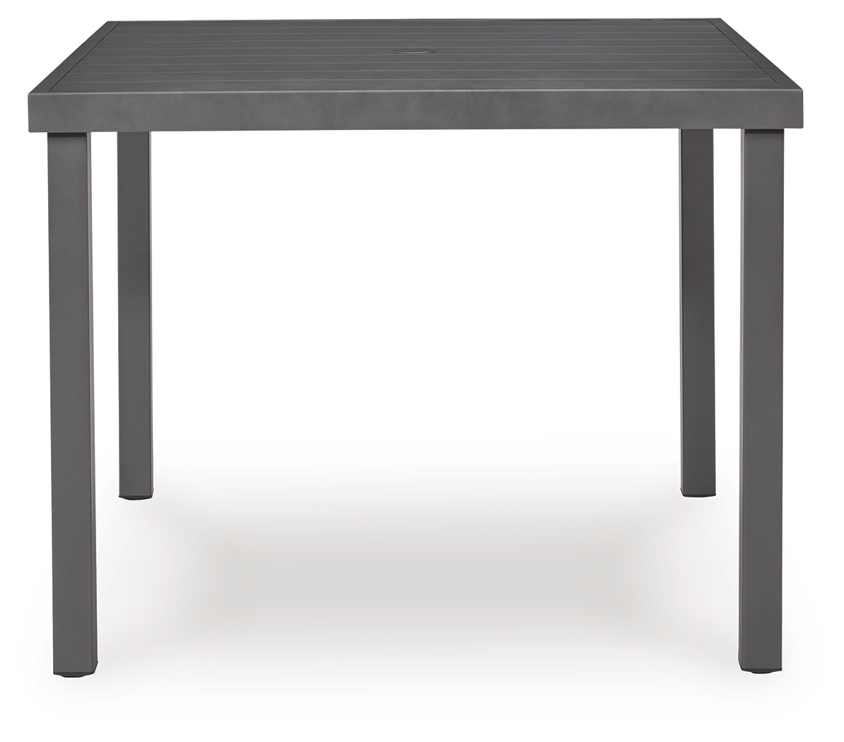 Signature Design by Ashley Rocky Creek Square Dining Table W/Umb Opt