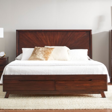 Queen Panel Bed