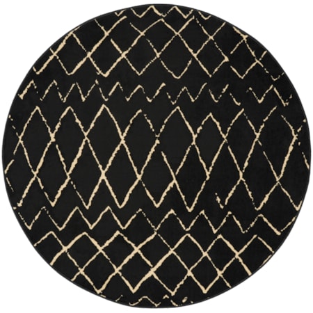 5'3" Round  Rug