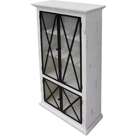 4-Door Showcase Cabinet