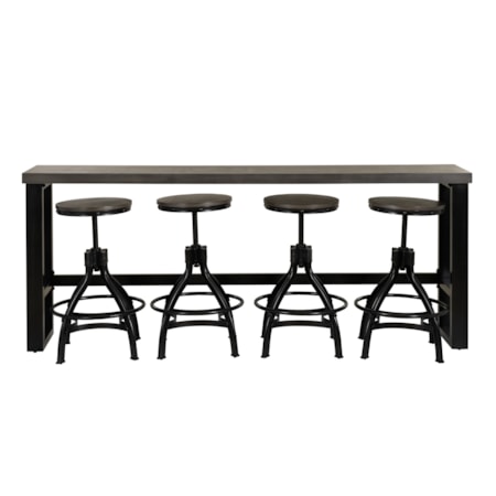 Hawkford 5-Piece Bar Set