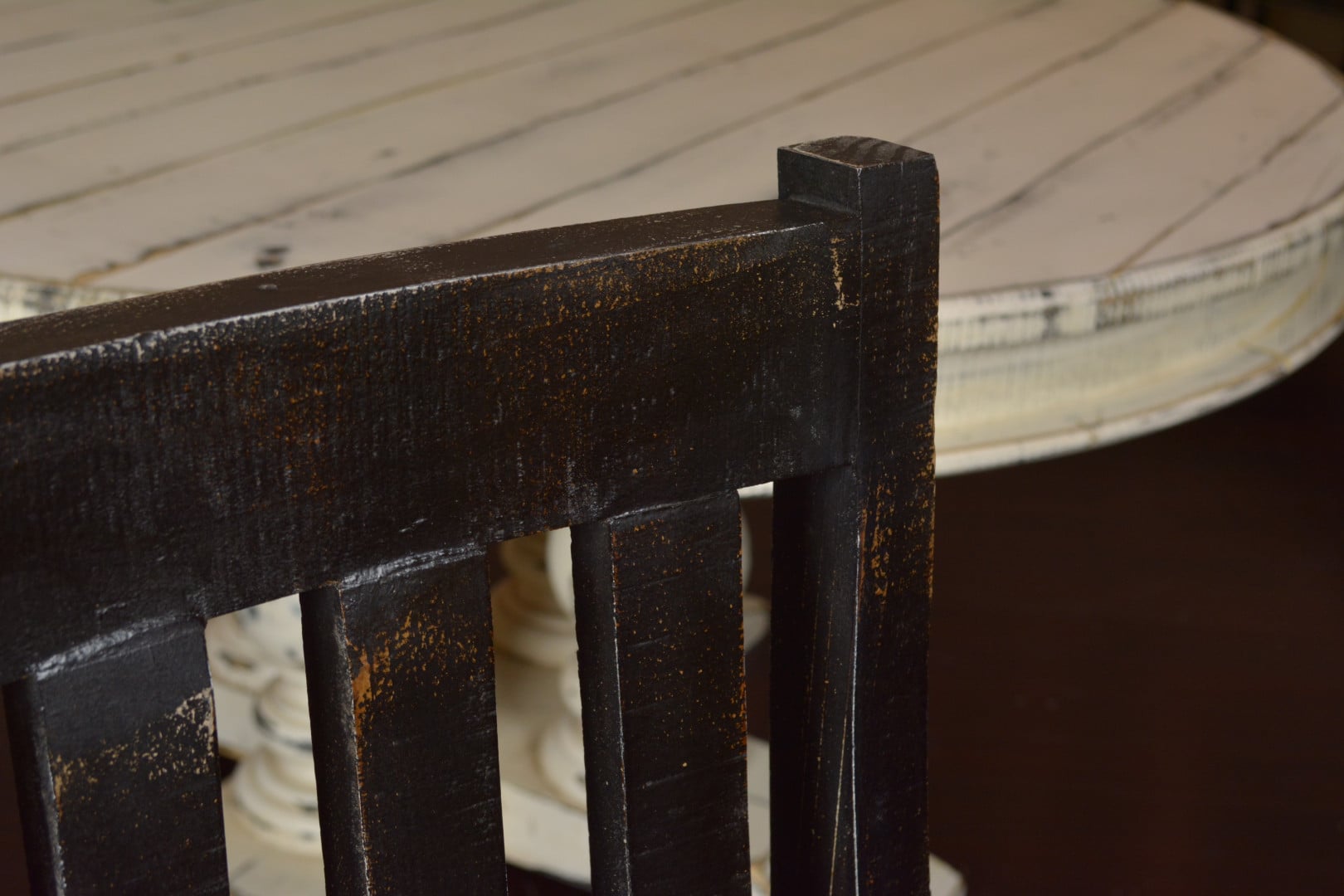 Horizon Home Horizon Home Upholstered Slat Back Side Chair