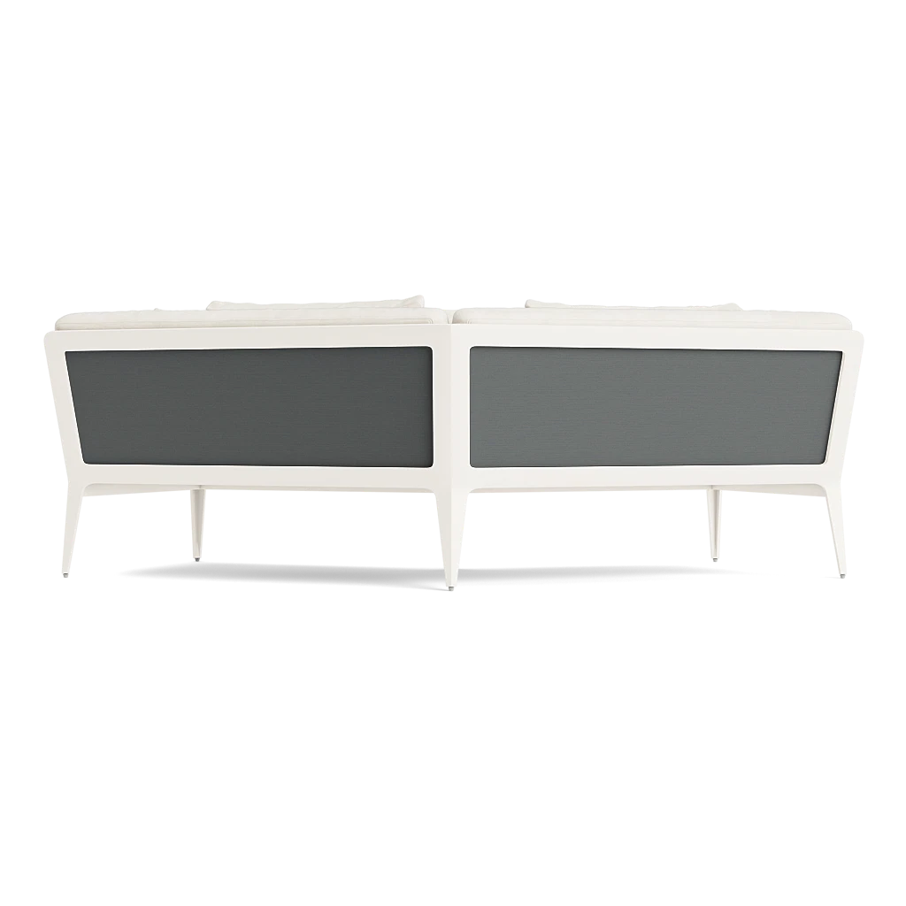 Still Angled Armless Sofa