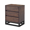 Accentrics Home Accents Modern Industrial Nightstand