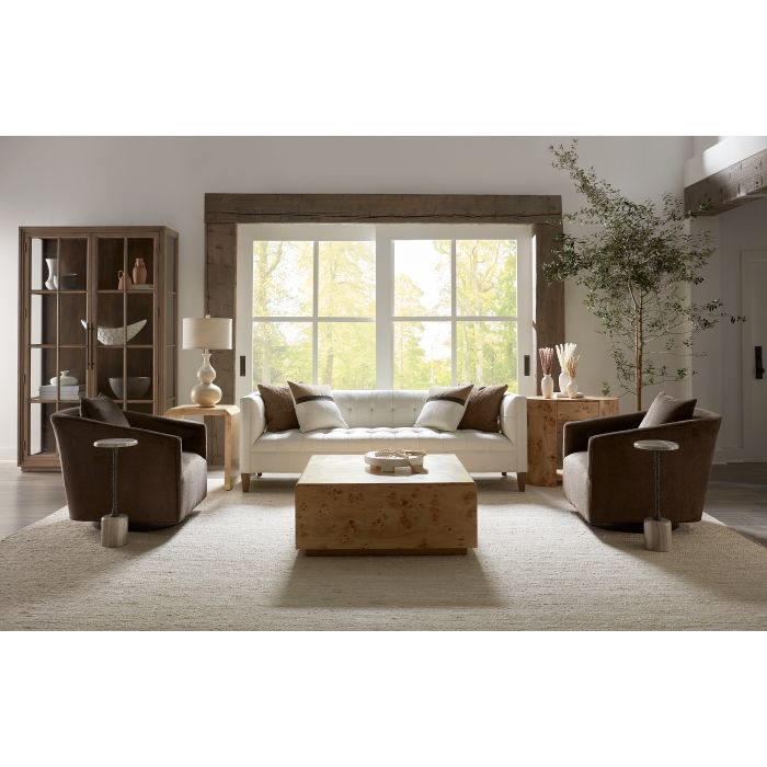 Curio Cabinet w/Adjustable Glass Shelves