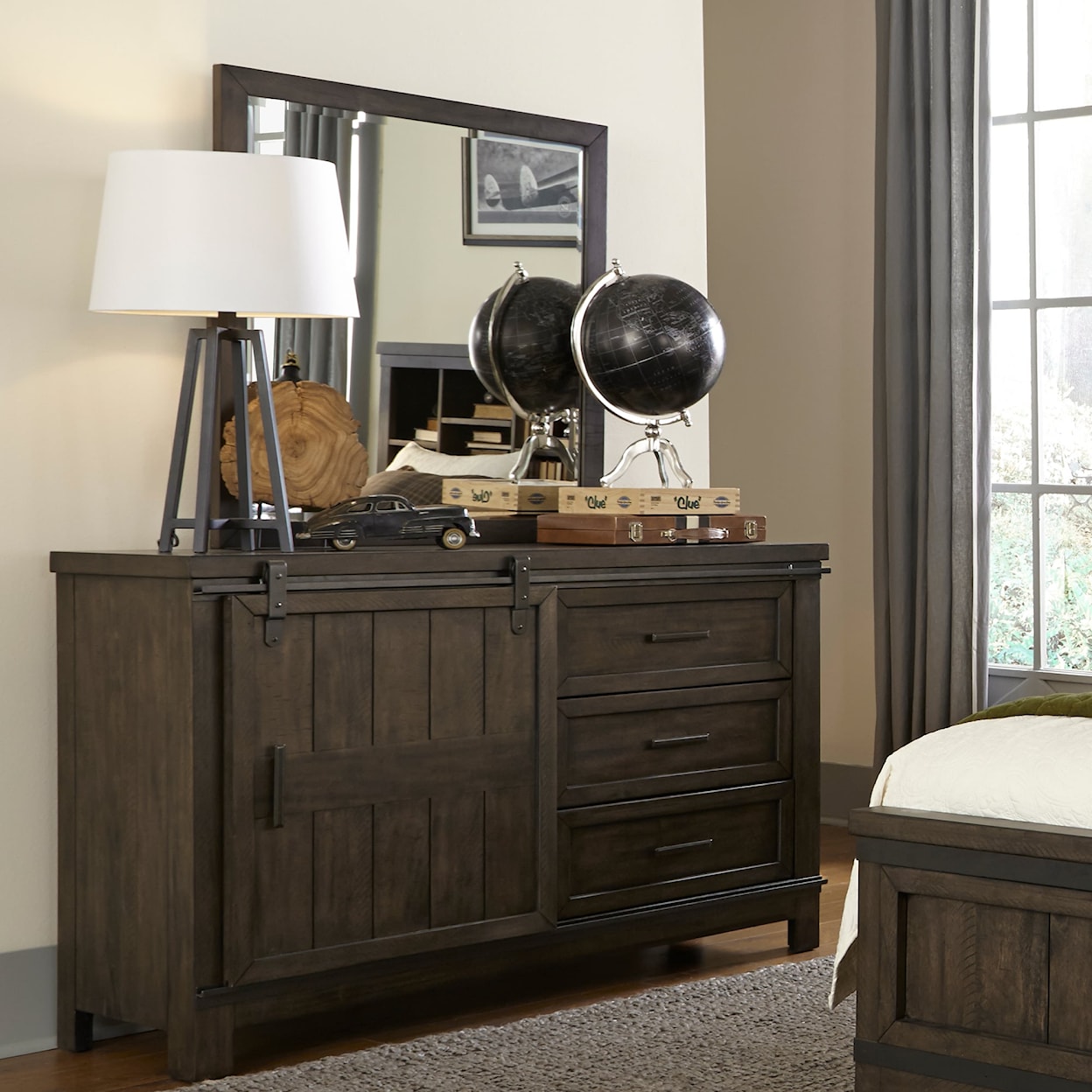 Libby Thornwood Hills Dresser and Mirror