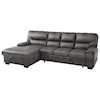 Homelegance Michigan 2-Piece Sectional with Pull-Out Bed