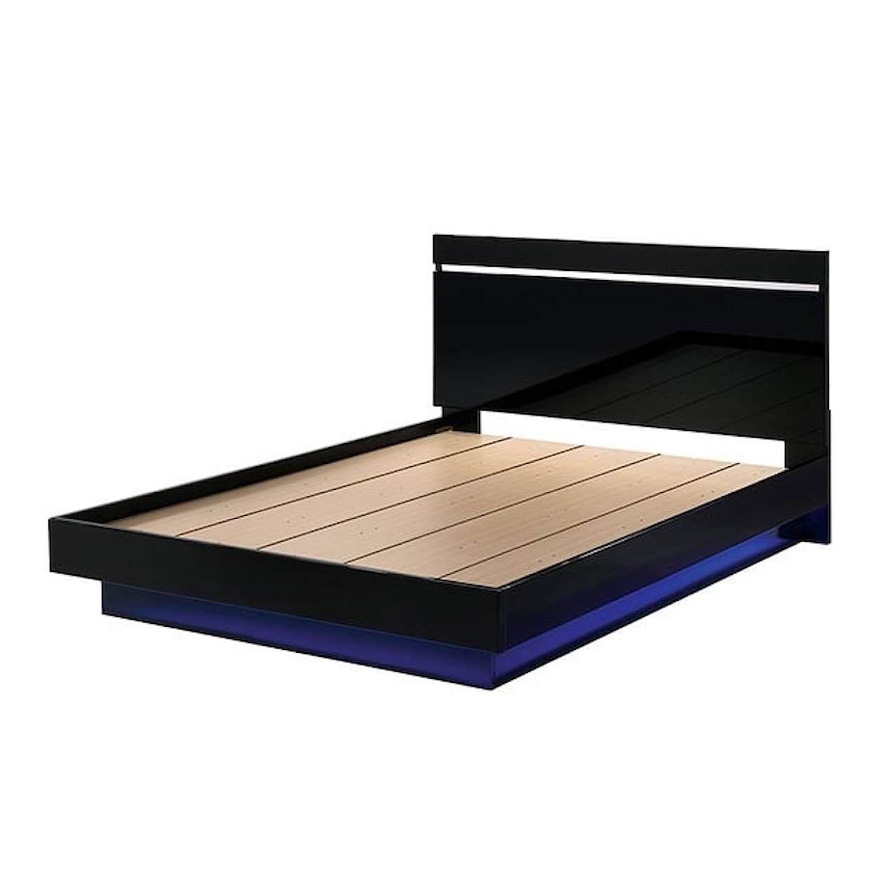 Furniture of America - FOA Erlach King Platform Bed with LED Lighting
