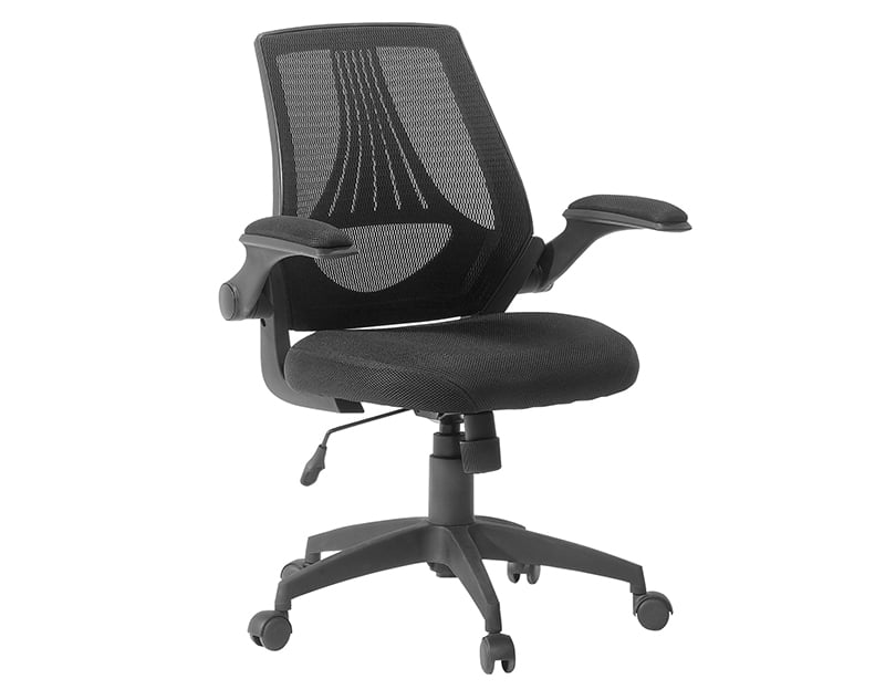 Sauder Gruga Mesh Managers Office Chair Black