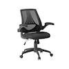 Sauder Gruga Mesh Managers Office Chair Black