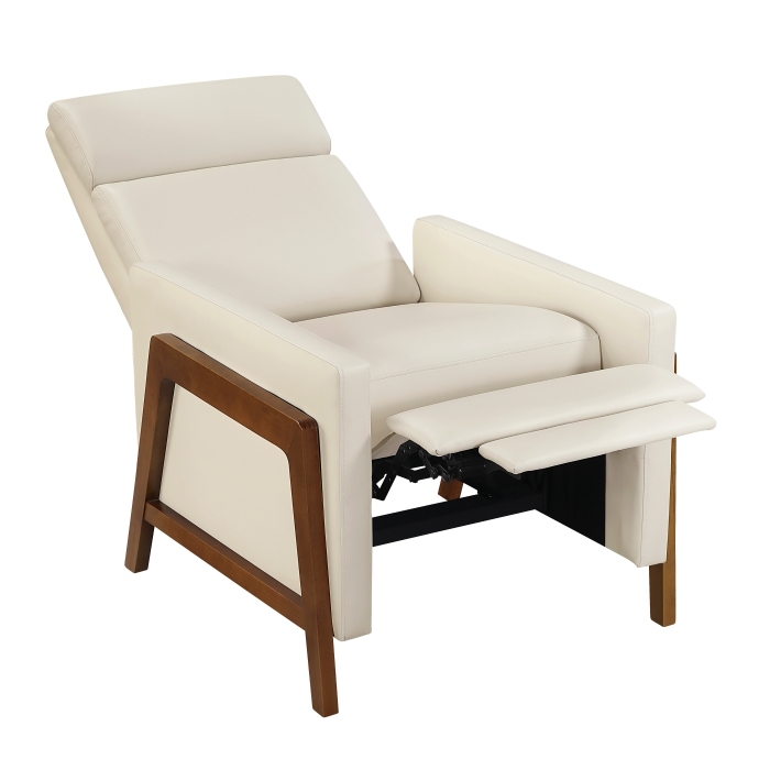 Homelegance Verve Faux-Leather Push-Back Recliner