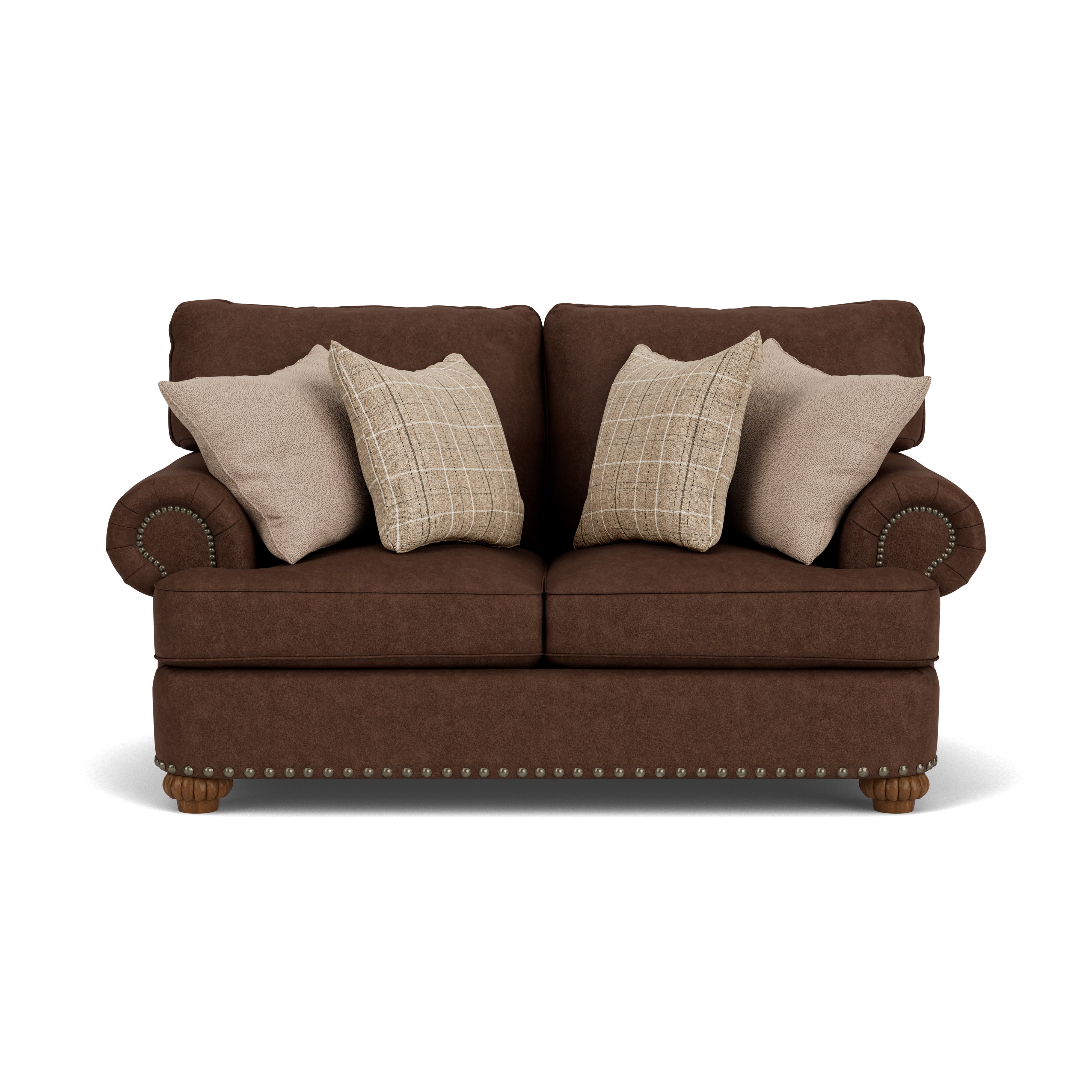 Flexsteel Patterson Loveseat w/ Nails
