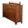 Buckeye Furniture Shaker Customizable Solid Wood Dresser