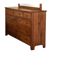 Customizable Shaker Solid Wood Dresser